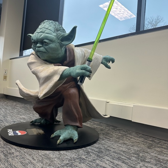 pepsi yoda statue